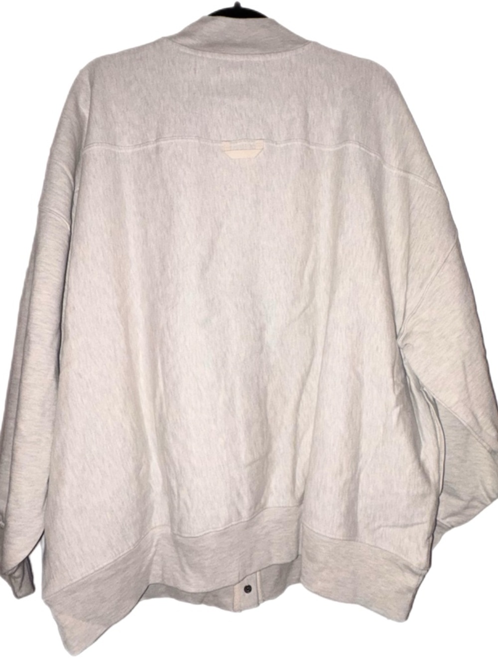 Free People Movement For The Win Fleece Cardigan Oatmeal M NWOT - Picture 4 of 7